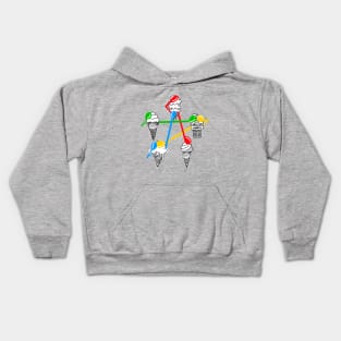 Just The Five Cones Kids Hoodie